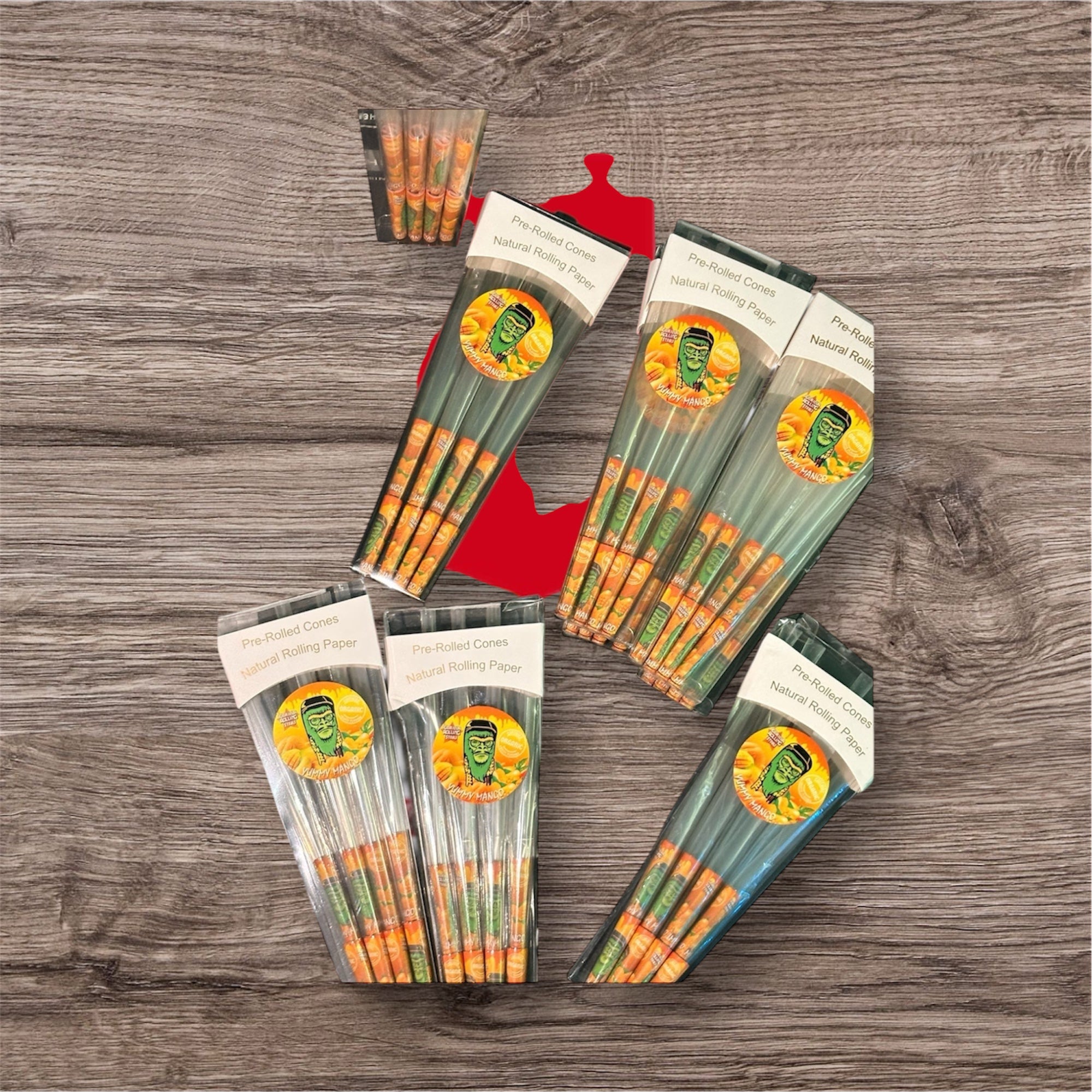 Yummy Mango(Pré-Rolled Cones)