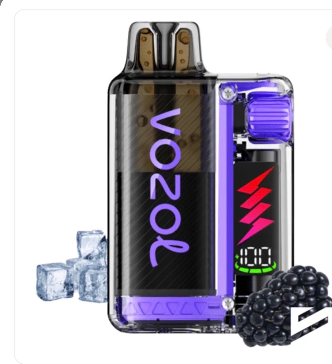 Vozol Blackberry Ice